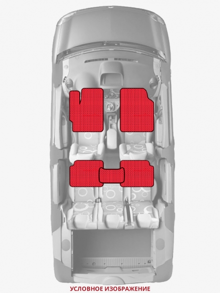 ЭВА коврики «Queen Lux» стандарт для Audi RS Q3